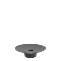 Tveta donkergrijze kandelaar keramiek Storefactory